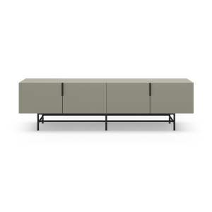 Zelenošedý TV stolek 200×63,5 cm Eldia – Marckeric