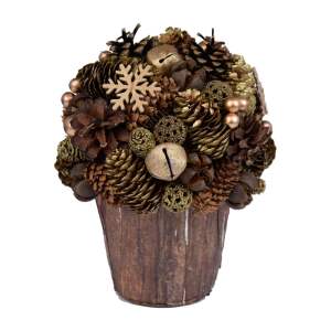 Vánoční dekorace (výška 21 cm) – Ego Dekor