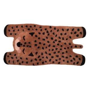 Dětský bavlněný ručně vyrobený koberec Nattiot Little Cheetah, 65 x 125 cm