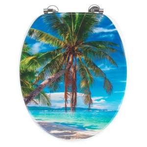 Záchodové prkénko 37,5 x 44 cm Paradise – Allstar