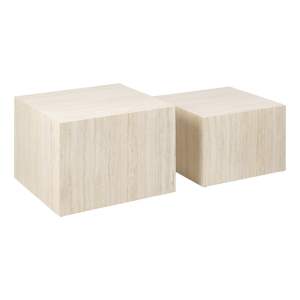 Konferenční stolky v sadě 2 ks 58×58 cm Dice – Actona