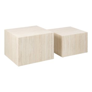 Konferenční stolky v sadě 2 ks 58×58 cm Dice – Actona