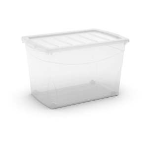 Plastový úložný box s víkem 58,5x39x36,5 cm Omnibox XL – KIS
