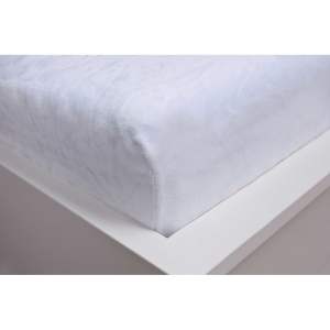 Jerry Fabrics Hřejivé prostěradlo mikroflanel 180×200 cm – Bílá