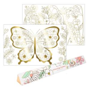 Omalovánky Butterfly – Meri Meri