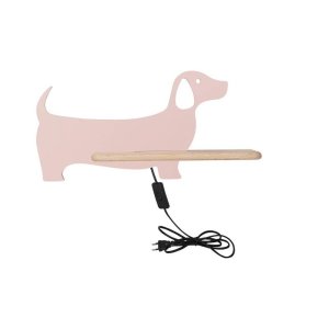 Růžové dětské svítidlo Dog – Candellux Lighting