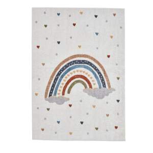 Krémový dětský koberec 120×170 cm Vida Rainbow – Think Rugs