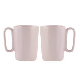 Růžové hrnky z kameniny v sadě 2 ks 250 ml Fuori – Vialli Design