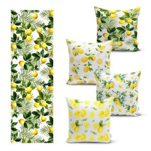 Set povlaků na polštář a běhounu 5 ks – Mila Home