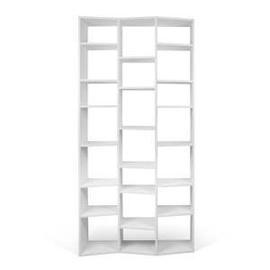 Bílá knihovna 108×224 cm Valsa – TemaHome