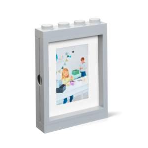Šedý rámeček na fotku LEGO®, 19,3 x 26,8 cm