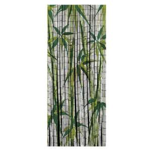 Zelený bambusový závěs do dveří 200×90 cm Bamboo – Maximex