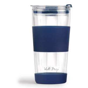Modrý termo hrnek 600 ml Fuori – Vialli Design
