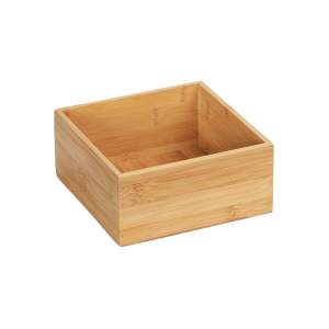 Bambusová úložná přihrádka Wenko Terra, šířka 15 cm