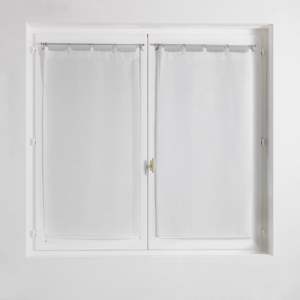 Bílé voálové záclony v sadě 2 ks 60×90 cm Milza – douceur d’intérieur