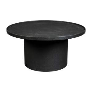 Černý kulatý konferenční stolek ø 70 cm Winston – Dutchbone