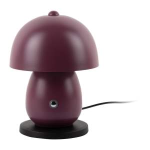 LED stolní lampa růžovofialová s kovovým stínidlem (výška 18 cm) Mono LED – Leitmotiv