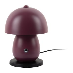 LED stolní lampa růžovofialová s kovovým stínidlem (výška 18 cm) Mono LED – Leitmotiv