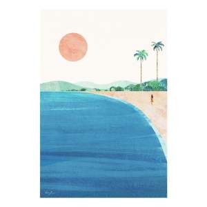Plakát 30×40 cm Paradise Beach – Travelposter