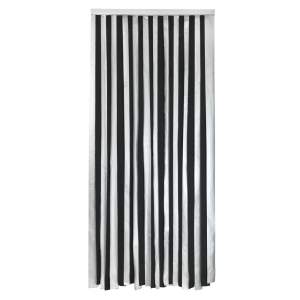 Termo závěs do dveří v černo-stříbrné barvě 90×200 cm – Maximex