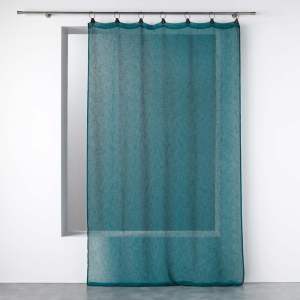 Modrá voálová záclona 140×240 cm Linka – douceur d’intérieur