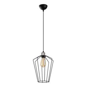 Černé kovové závěsné svítidlo Opviq lights Desponia