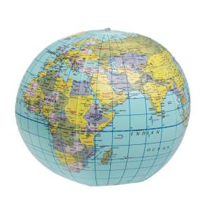 Nafukovací globus Rex London World Map