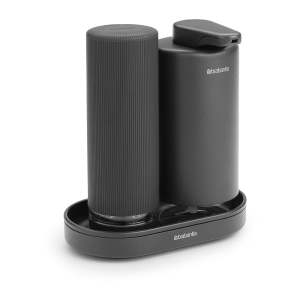Šedý plastový stojan na mycí prostředky SinkStyle – Brabantia