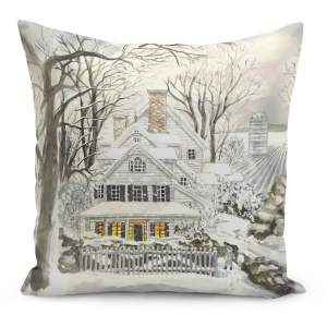 Povlak na polštář s vánočním motivem 43×43 cm – Mila Home