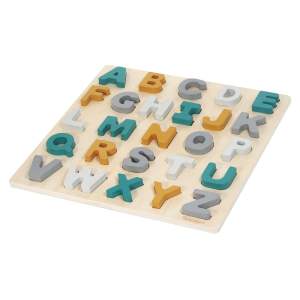 Dřevěné vkládací puzzle (počet dílků 25) Caspar – Kindsgut