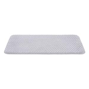 Bílá koupelnová předložka z paměťové pěny 50×80 cm Tundra – Wenko