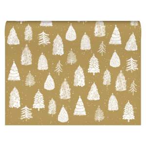 Balicí papíry s vánočním motivem v sadě 5 ks 69,5×48,5 cm Wild Winter Forest – Roger la Borde