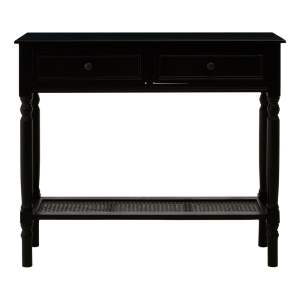 Černý konzolový stolek 33×91 cm Heritage – Premier Housewares