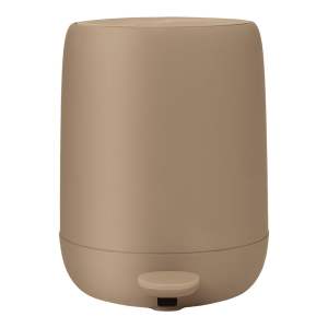 Hnědý odpadkový koš Blomus Sono, 3 l
