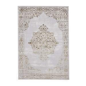 Koberec ve světle šedo-zlaté barvě 120×170 cm Artemis – Think Rugs