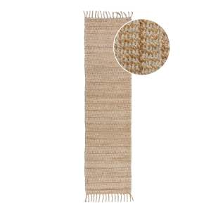 Koberec běhoun v přírodní barvě 60×230 cm Levi – Flair Rugs
