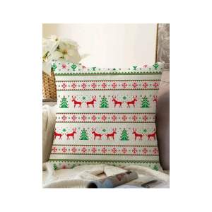 Povlak na polštář s vánočním motivem 43×43 cm – Mila Home