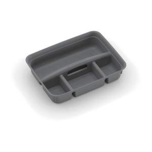 Šedý plastový rozdělovač do úložného boxu 35,5×26,5×8,5 cm K Latch Box – KIS