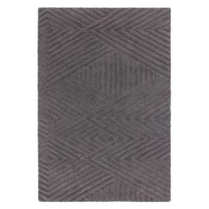 Antracitový vlněný koberec 160×230 cm Hague – Asiatic Carpets