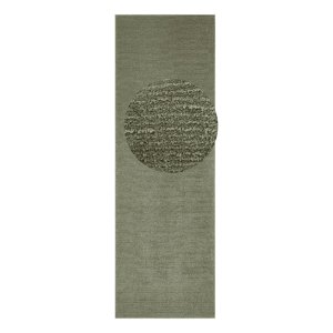 Tmavě zelený běhoun Mint Rugs Supersoft, 80 x 250 cm