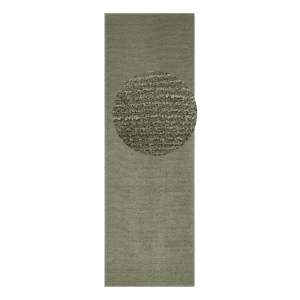 Tmavě zelený běhoun Mint Rugs Supersoft, 80 x 250 cm