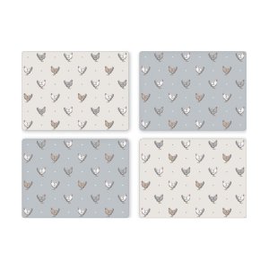 Korkové prostírání 4 ks 29×21 cm Farmers Kitchen – Cooksmart ®