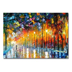Nástěnná reprodukce na plátně Leonid Afremov, 100 x 70 cm