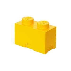Žlutý úložný dvojbox LEGO®
