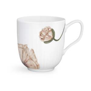 Bílý porcelánový hrnek Kähler Design Hammershøi Poppy, 330 ml