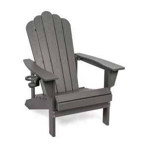 Šedé plastové zahradní křeslo Adirondack – Bonami Selection