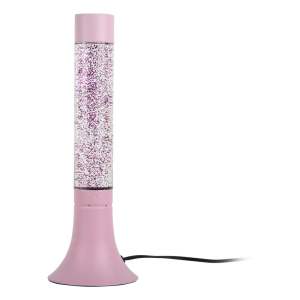 Růžová stolní lampa se skleněným stínidlem (výška 37,5 cm) Astro Glittler – Leitmotiv