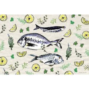 Plastové prostírání 43×29 cm Fischliebe – IHR