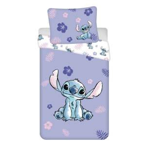 Jerry Fabrics Bavlněné povlečení 140×200 + 70×90 cm – Lilo and Stitch