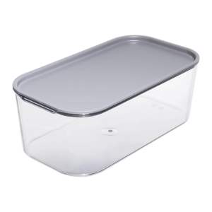 Vnitřní úložný box s víkem z recyklovaného plastu iD Wallspace – iDesign